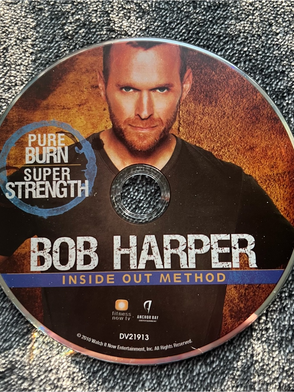Bob Harper Inside Out Method Workout DVD - Black & Orange